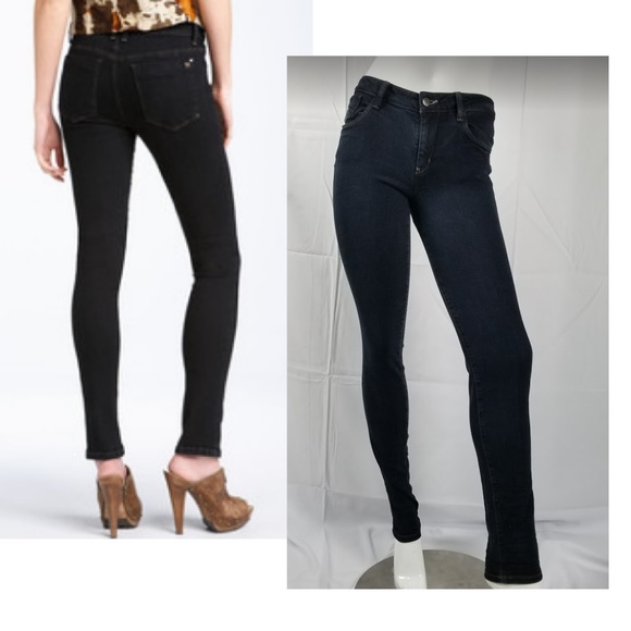 Joe's Jeans Denim - Joe's Jeans Black Skinny Visionaire Sophia Jean